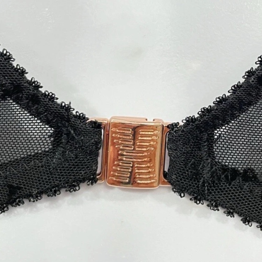 Savage X Fenty Black Sheer Bralette - Picture 3 of 6